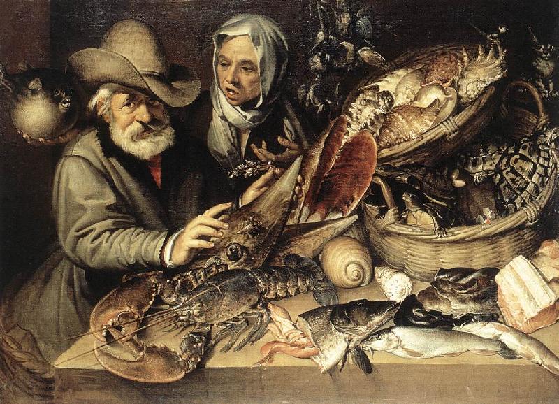 PASSEROTTI, Bartolomeo The Fishmonger's Shop agf